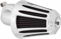 Arlen Ness - Arlen Ness Monster Sucker Air Cleaner Cover - Deep Cut - Chrome - 81-103 - Image 2