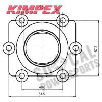 Kimpex - Kimpex Carburetor Mounting Flange - 07-100-62 - Image 2