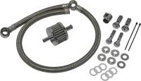 HardDrive - HardDrive Breather Kit with Braided Hose - 34-125 - Image 1
