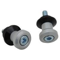 Driven Racing - Driven Racing 8mm Swingarm D Axis Spools - Black/Silver - DXS-8.1 SL - Image 1