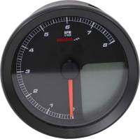 Koso North America - Koso North America LCD Color Change Speedo And Tachometer - Black Bezel - BA051231 - Image 1