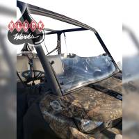 Klock Werks - Klock Werks Flare Windshield Kit - Clear - KW05-01-0482-C - Image 1