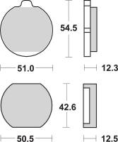 SBS - SBS HF Ceramic Brake Pads - 510HF - Image 2