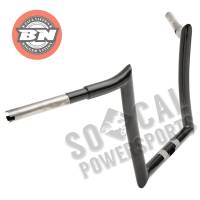 Paul Yaffe Originals - Paul Yaffe Originals 1-1/4in. Bagger Monkey Bars - 10in. - Gloss Black - OEMB-2015-10 B - Image 2
