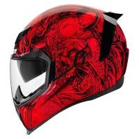 Icon - Icon Airflite Krom Helmet - 842.0101-10819 - Red - X-Small - Image 1