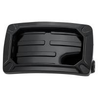 Kuryakyn - Kuryakyn Nova Curved Side Mount License Plate Holder - Horizontal Mount - Gloss Black - 3193 - Image 1