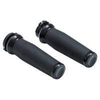 Kuryakyn - Kuryakyn Thresher Grips - Satin Black - 5941 - Image 1