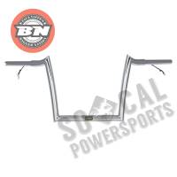 Paul Yaffe Originals - Paul Yaffe Originals 1-1/4in. Pre-Wired Bagger Monkey Bars - 10in. - Chrome - OEMPW-15L-10 C - Image 1