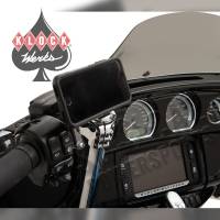 Klock Werks - Klock Werks iOmounts Handlebar Perch Mount Kit - Left Hand - Chrome - KWD-01-0380 - Image 5