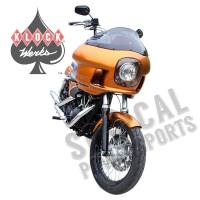 Klock Werks - Klock Werks 9in. Flare Windshield for FXRP - Dark Smoke - KW05010500 - Image 2