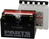 Parts Unlimited - Parts Unlimited AGM Maintenance Free Battery - 2113-0378 - Image 1