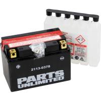 Parts Unlimited - Parts Unlimited AGM Maintenance Free Battery - 2113-0378 - Image 2