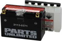 Parts Unlimited - Parts Unlimited AGM Maintenance Free Battery - 2113-0371 - Image 1