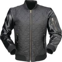 Z1R - Z1R Bomber Womens Jacket - 2822-1500 - Black - Large - Image 1