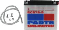 Parts Unlimited - Parts Unlimited 12V Heavy Duty Battery - RCB7B-B - Image 2