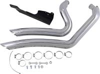Vance & Hines - Vance & Hines Big Radius 2-Into-2 Exhaust System - Chrome - 26067 - Image 2