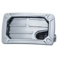 Kuryakyn - Kuryakyn Nova Curved Side Mount License Plate Holder - Horizontal Mount - Chrome - 3192 - Image 1