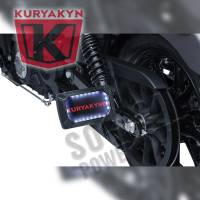 Kuryakyn - Kuryakyn Side Mount License Plate Holder Mount - Gloss Black - 3127 - Image 2
