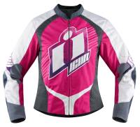 Icon - Icon Overlord Sweet Dreams Womens Jacket - XF-2-2822-0816 - Pink - Small - Image 2