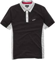 Alpinestars - Alpinestars Championship Polo Shirt - 12104150010282X - Black/Gray Heather - 2XL - Image 1