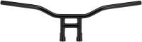 Biltwell Inc. - Biltwell Inc. 1in. Tyson 8in. Slotted Handlebar - Black Electroplated - 6218-2016 - Image 1