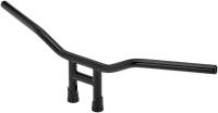 Biltwell Inc. - Biltwell Inc. 1in. Tyson 8in. Slotted Handlebar - Black Electroplated - 6218-2016 - Image 2