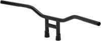 Biltwell Inc. - Biltwell Inc. 1in. Tyson 8in. Slotted Handlebar - Black Electroplated - 6218-2016 - Image 3