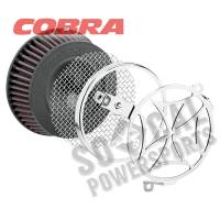 Cobra - Cobra Cross Air Cleaner Kit - Chrome - 606-0100-02 - Image 2