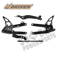 Driven Racing - Driven Racing TT Rearset - DRP-704-BK - Image 2