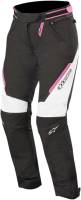 Alpinestars - Alpinestars Stella Raider Drystar Womens Pants - 3234518-1239-M - Black/White/Fuchsia - Medium - Image 1