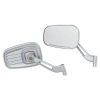 Kuryakyn - Kuryakyn Dillinger Mirrors - Silver - 6654 - Image 1