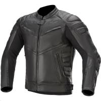 Alpinestars - Alpinestars AS-DSL Shiro Leather Tech-Air Compatible Jacket - 3109320-1100-52 - Black - 36 - Image 1