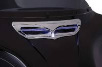 Ciro - Ciro Fairing Vent Trim with LED - Chrome - 40010 - Image 2