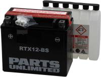 Parts Unlimited - Parts Unlimited AGM Maintenance-Free Battery - RTX12-BS - Image 1