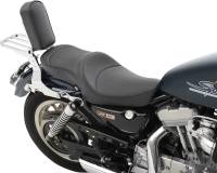 Drag Specialties - Drag Specialties Low Profile Double Bucket Seat - Smooth - 0804-0625 - Image 1