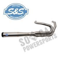 S&S Cycle - S&S Cycle Superstreet 2-Into-1 Exhaust Systems - 550-0996B - Image 2