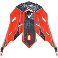 AFX - AFX Peak for FX-17 Gear Helmets - Orange - 0132-0821 - Image 2