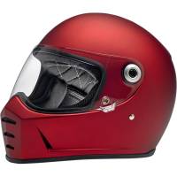 Biltwell Inc. - Biltwell Inc. Lane Splitter Solid Helmet - 1004-206-101 - Flat Red - X-Small - Image 1