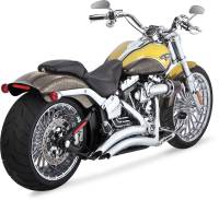 Vance & Hines - Vance & Hines Big Radius 2-Into-2 Exhaust System -  Chrome - 26065 - Image 2