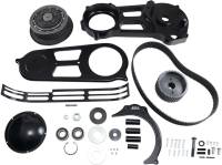 Belt Drives Ltd - Belt Drives Ltd 2in. Belt Drive with Top Belt Guard - Black - EV-625-B - Image 1