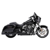 Cobra - Cobra Neighbor Haters Series Slip-On Mufflers w/ Dual Cut Tips - Black - 6266RB - Image 1