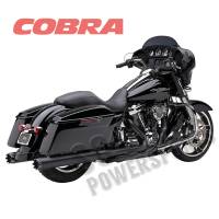 Cobra - Cobra Neighbor Haters Series Slip-On Mufflers w/ Dual Cut Tips - Black - 6266RB - Image 2