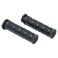 Kuryakyn - Kuryakyn Dillinger Grips - Satin Black - 6673 - Image 1