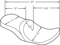 Drag Specialties - Drag Specialties Low Profile Tour Seat for Yaffe 6 Gallon Tank - Mild Stitch - 0801-1077 - Image 3