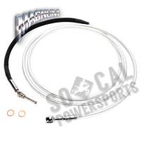 Magnum - Magnum Sterling Chromite II Hydraulic Clutch Line - 84in. - 180 Degree Banjo Angle - 31484 - Image 1