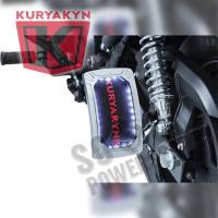 Kuryakyn - Kuryakyn Nova Curved Side Mount License Plate Holder - Vertical Mount - Chrome - 3190 - Image 2