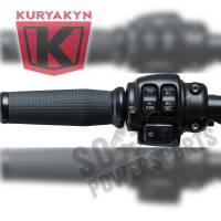Kuryakyn - Kuryakyn Thresher Grips - Satin Black - 5943 - Image 2