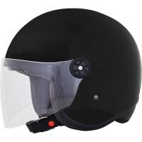 AFX - AFX FX-143 Hyper Scoot Solid Helmet - 0104-2620 - Gloss Black - Small - Image 1