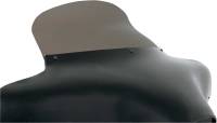 Memphis Shades - Memphis Shades Spoiler Windshield for Memphis Shades Batwing Fairings - 9in. - Smoke - MEP8561 - Image 1