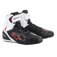 Alpinestars - Alpinestars Faster-3 Riding Shoes - 2510219123-14 - Black/White/Red - 14 - Image 1
